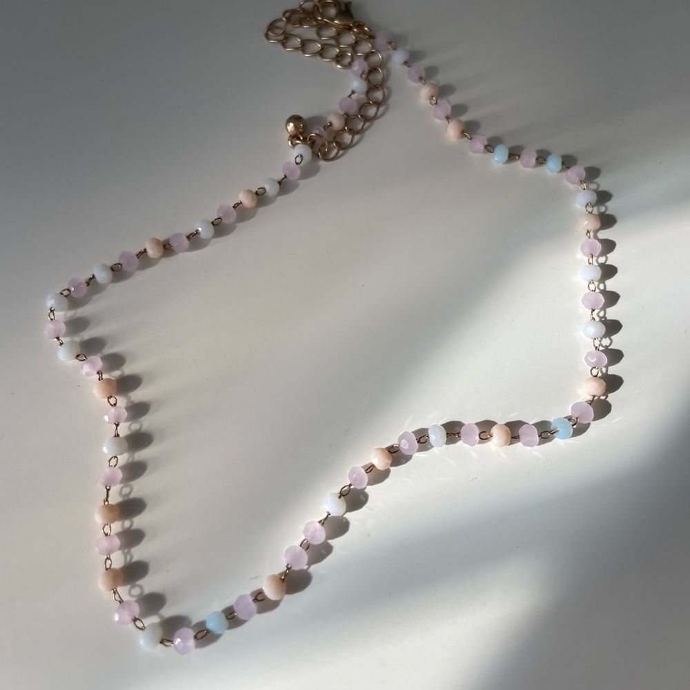 Color Beaded Necklace
